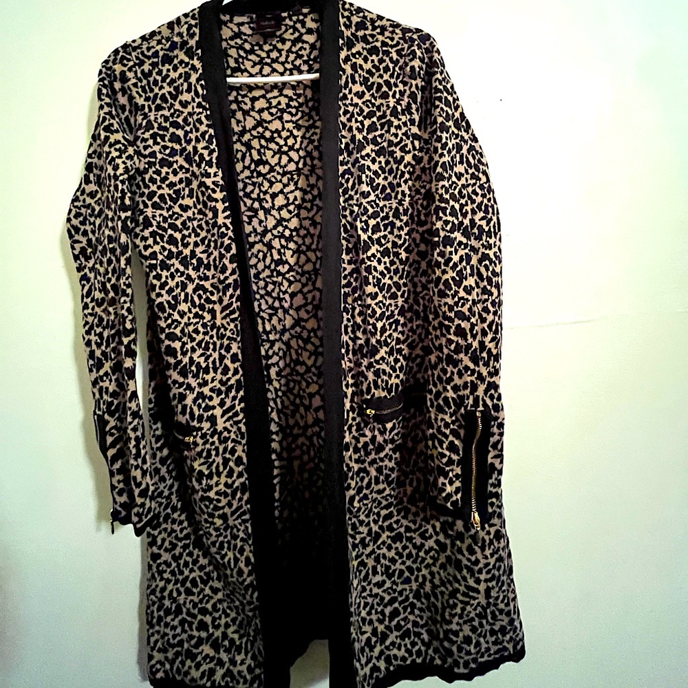 Rafaello Leopard Print Jacket. Size M. - image 1